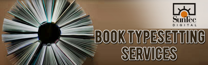 Book typesetting services