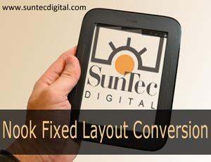 Nook Fixed Layout Conversion